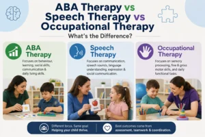 ABA Therapy vs Speech Therapy