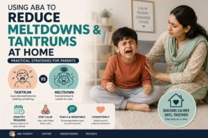 aba therapy reduce meltdowns