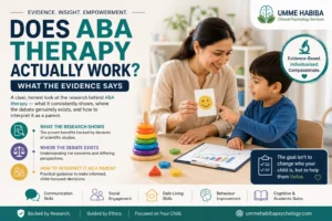 ABA Therapy Actually Work