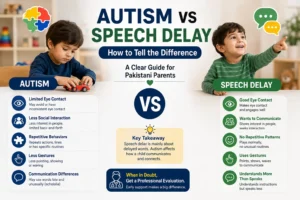 autism vs speech delay
